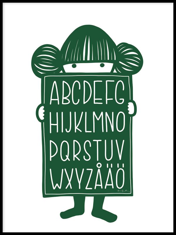Alphabet Buddy Green Verkauf