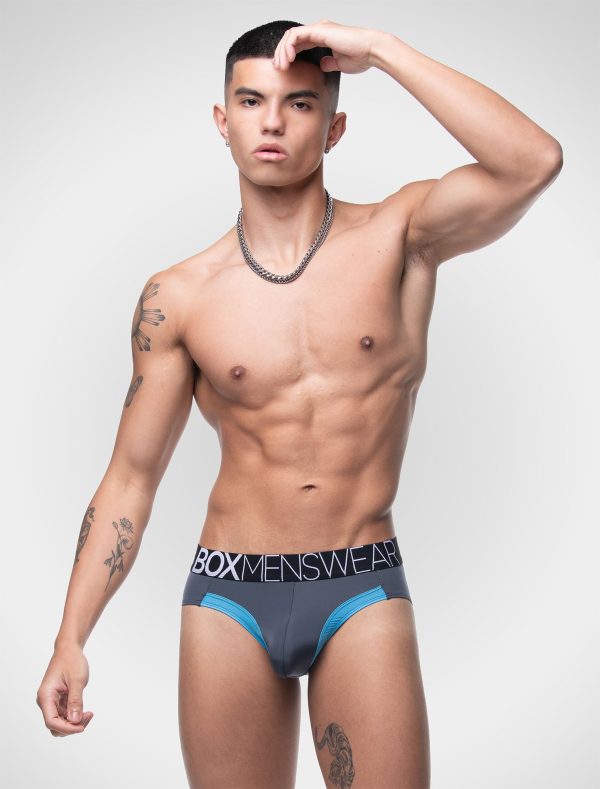 Prince Fit Briefs - Grey & Blue Verkauf – Bild 4