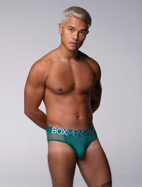 Totally Transparent Varsity Mesh Jockstrap - Evergreen Online – Bild 2
