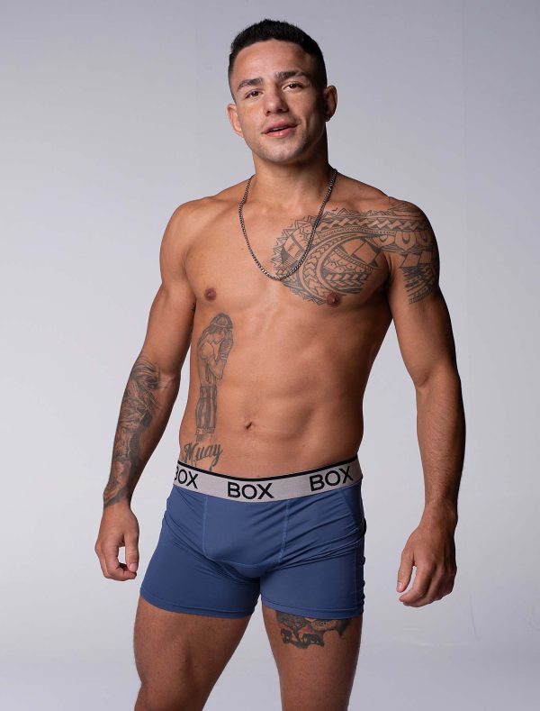 Mens Sports Boxers - Velocity Blue Online-Schn?ppchen