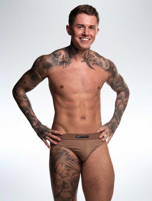 The Statement Thong - Pastel Brown Mode
