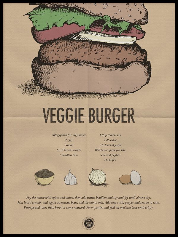 Veggie Burger Verkauf