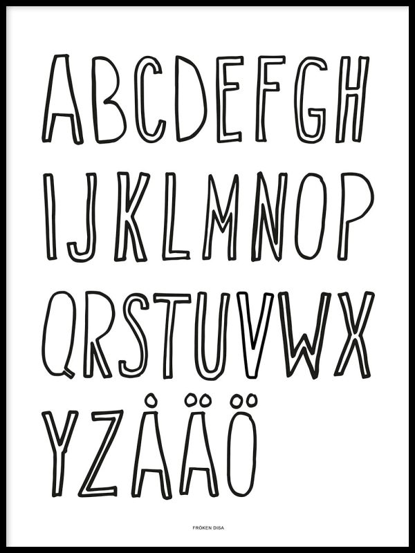 ABC, white Mode