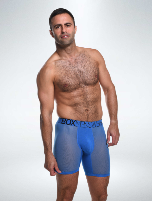 King Fit Mesh Panel - Transparent Crotch: Serious Blue Jetzt online – Bild 5