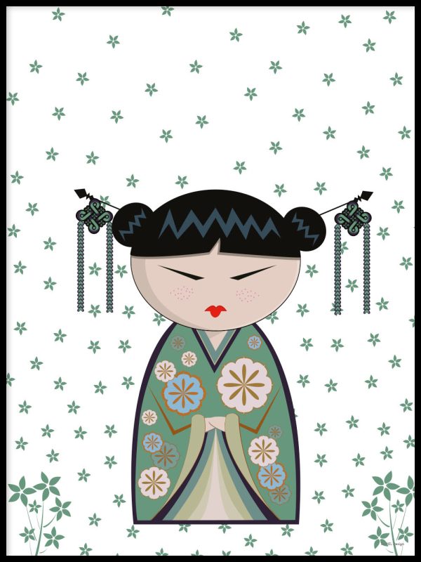 Kokeshi Dolls #23 Im Angebot