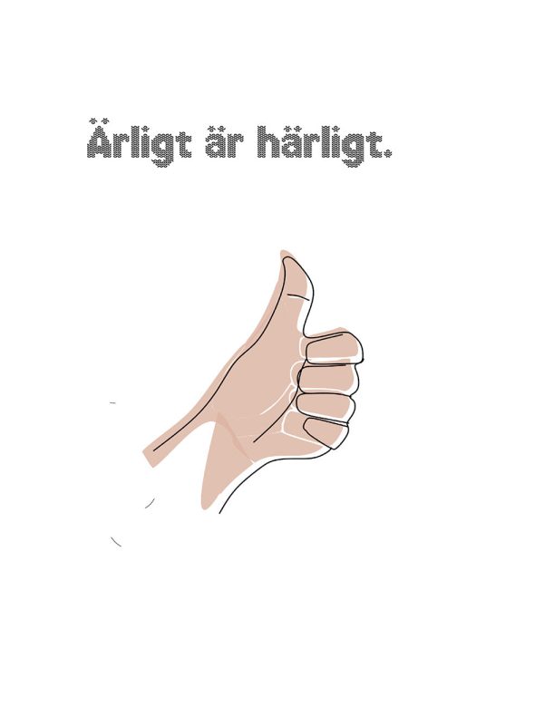 Thumbs up for honesty 2 Angebot – Bild 2
