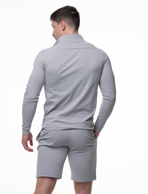 Active Panelled Sports Shorts - Grey Jetzt online – Bild 4