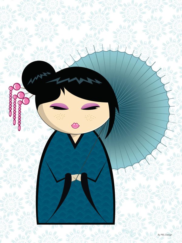 Kokeshi Dolls #21 Verkauf – Bild 2