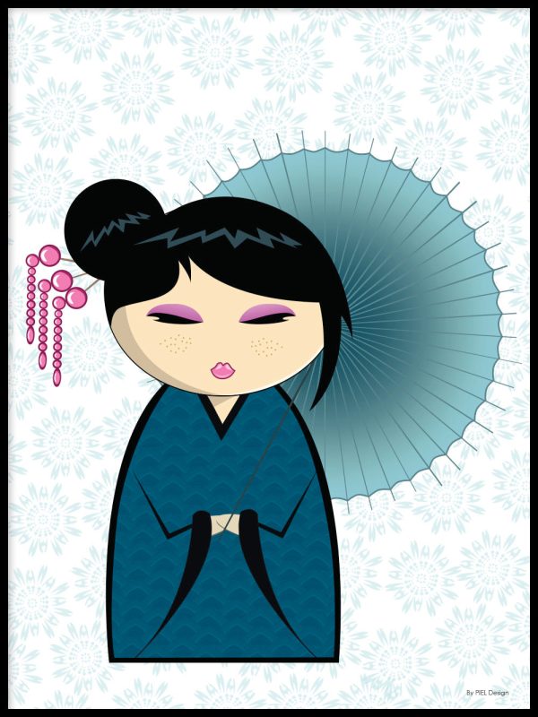Kokeshi Dolls #21 Verkauf