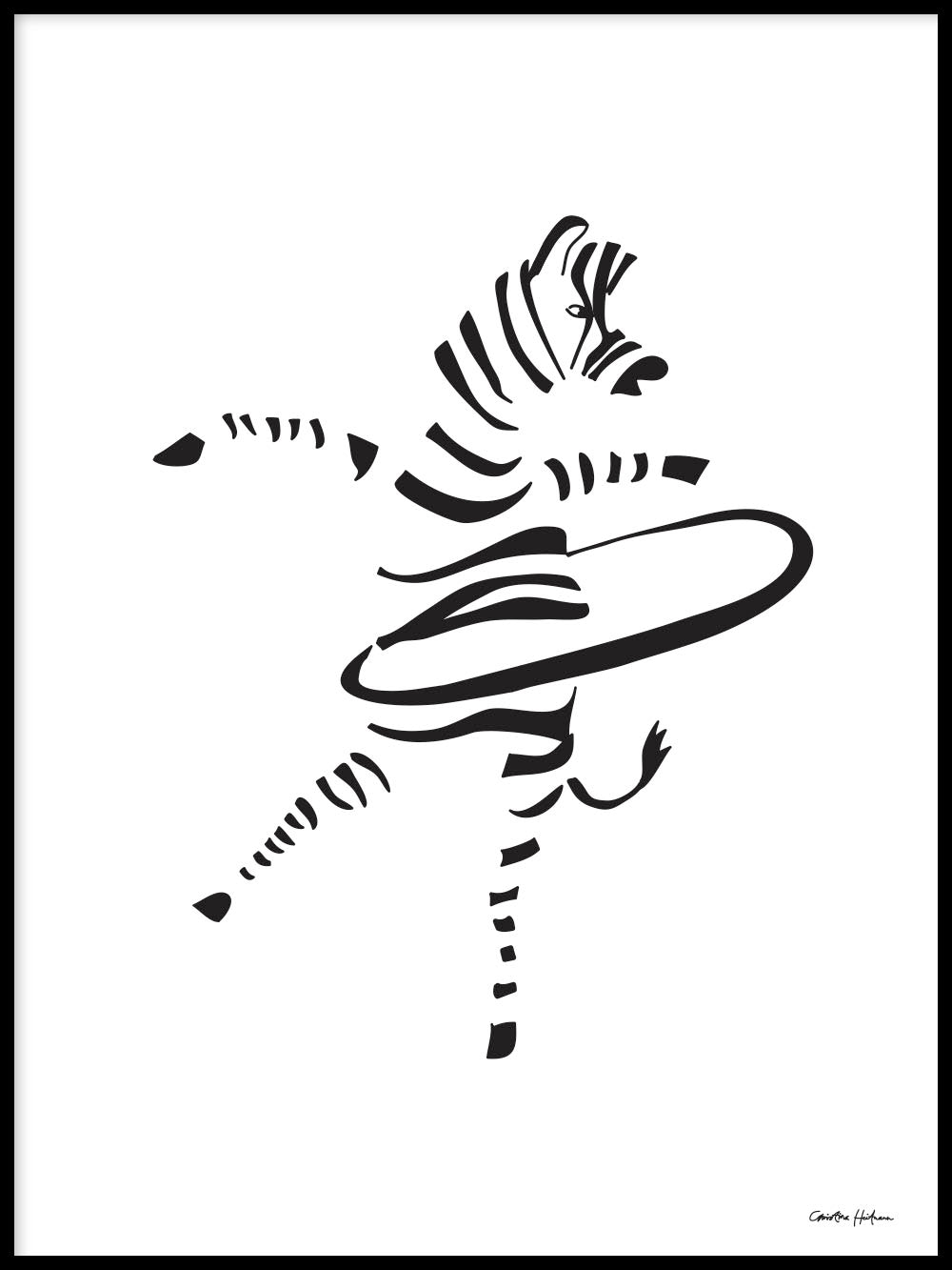 Hula Hoop Zebra Schn?ppchen