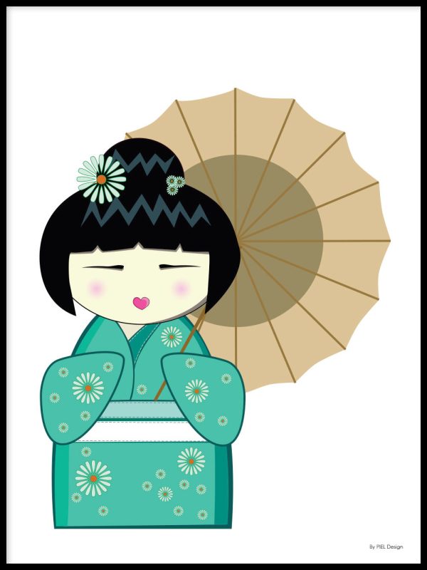 Kokeshi Dolls #13 Rabatt