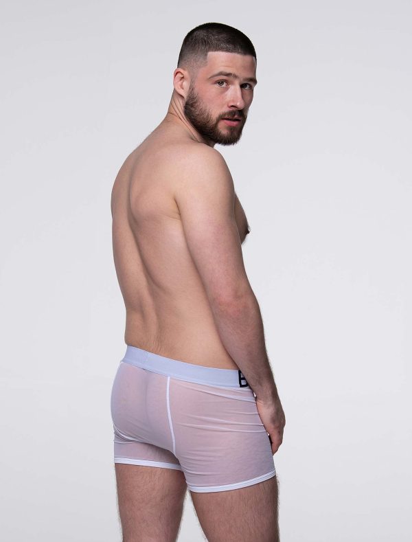 All Over Mesh Boxers - White Rabatt – Bild 2
