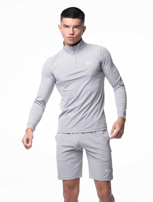 Active Panelled Sports Shorts - Grey Jetzt online