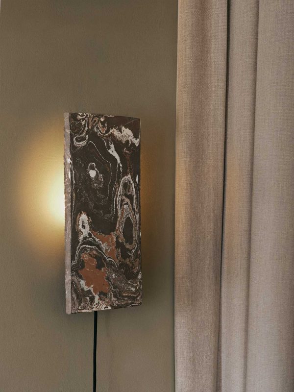 Argilla Wall Lamp - Rectangular - Marble Mocha Angebot – Bild 2
