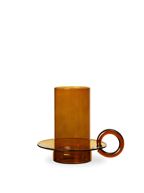 Luce Candle Holder - Amber Verkauf