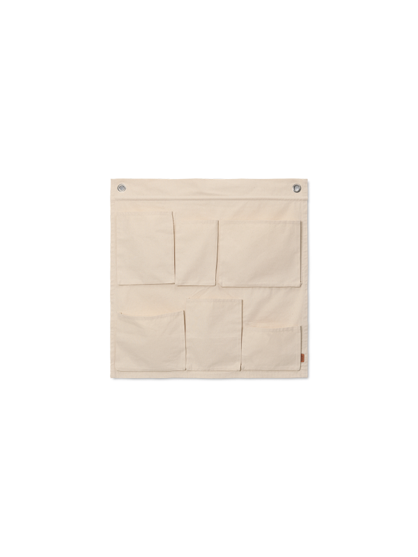 Canvas Wall Pockets - Off-white Mode
