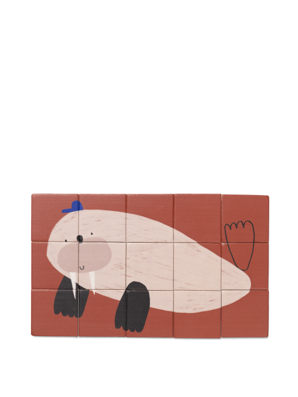 Two-Sided Puzzle - Walrus Horse Zu verkaufen – Bild 3