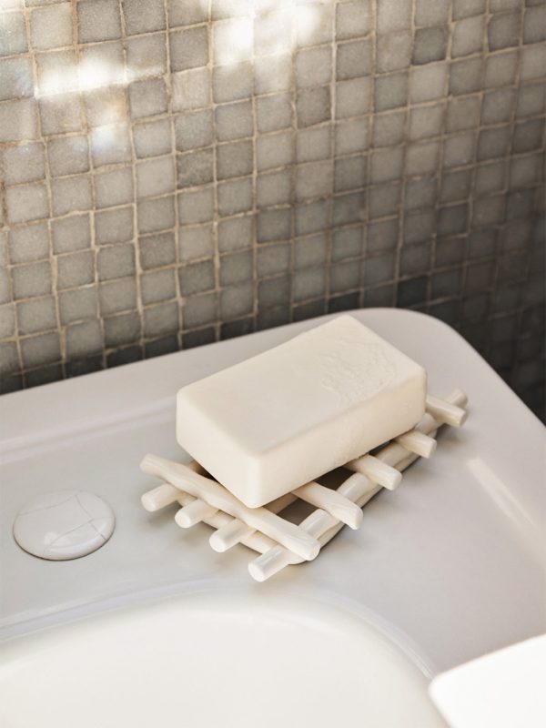 Ceramic Soap Tray - Off-white Verkauf – Bild 2