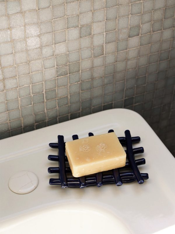 Ceramic Soap Tray - Blue Online-Verkauf – Bild 2