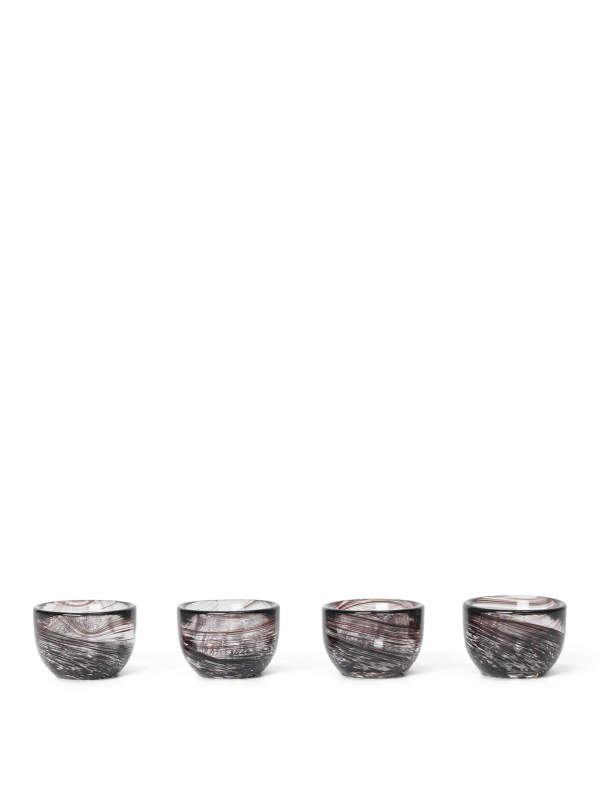 Tinta Egg Cups - Set of 4 - Deep Brown Online-Schn?ppchen