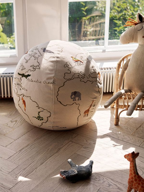 The World Pouf - Off-white Jetzt online – Bild 2