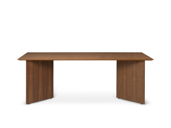 Mingle Table Top - Rectangular - Walnut Veneer Im Angebot