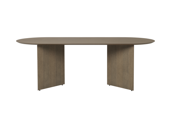 Mingle Table Top - Oval - Dark Veneer Verkauf